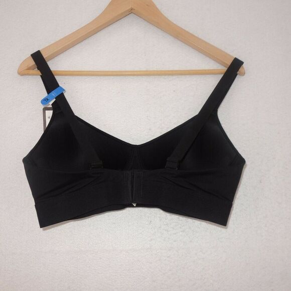 NEW Maidenform One Fab Fit Everyday Modern Demi Underwire Bra Black XL - Picture 4 of 7